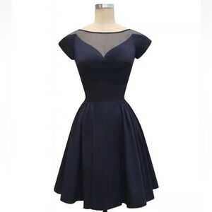 Trashy Diva Lottie Dress in Black Stretch